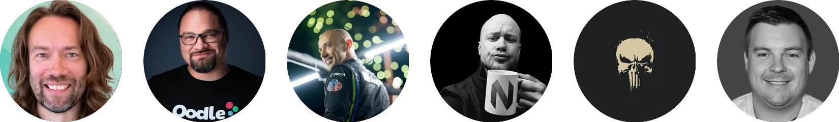 DHH, Ryan Hughes, Tobi Lütke, Bjarne Øverli, HANCORE, Spencer Bull
